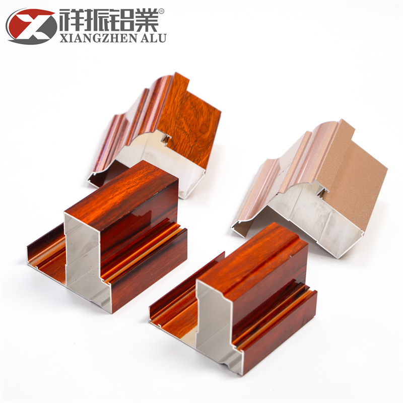 aluminum extrusion factory produce new design aluminum profile wooden grain aluminum profile.jpg